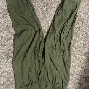 Old Navy Olive Green Jumpsuit